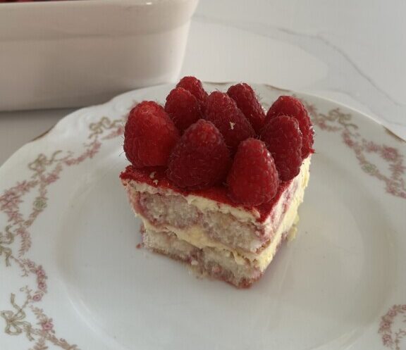 Raspberry Lemon Zest Tiramisu