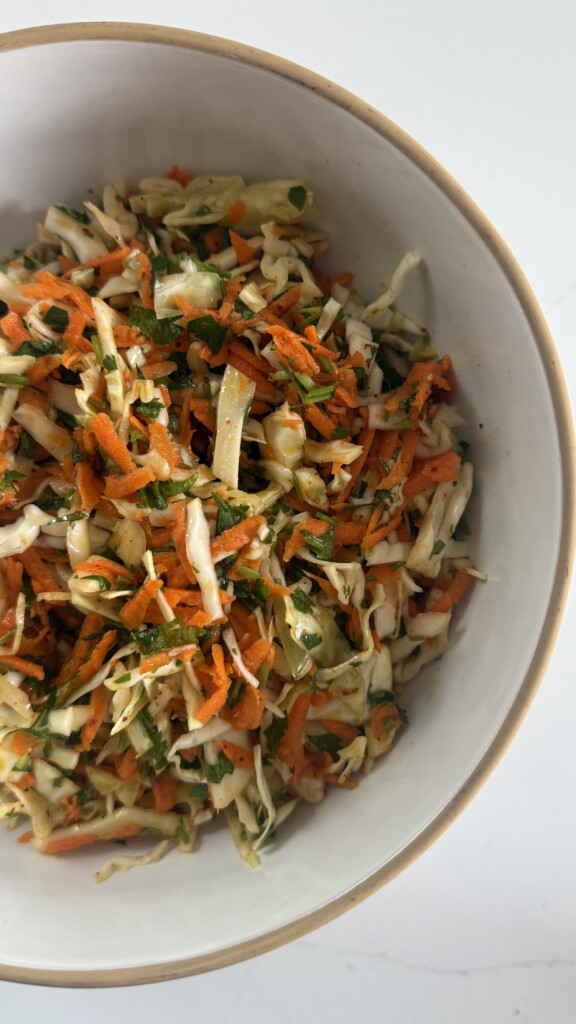 Mom's Lemony Cabbage Salad